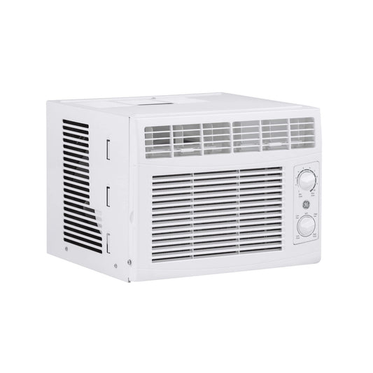 GE Window Air Conditioner Unit - Cools Small Rooms Up To 150 Sq Ft With 5100 BTU Mechanical Cooling