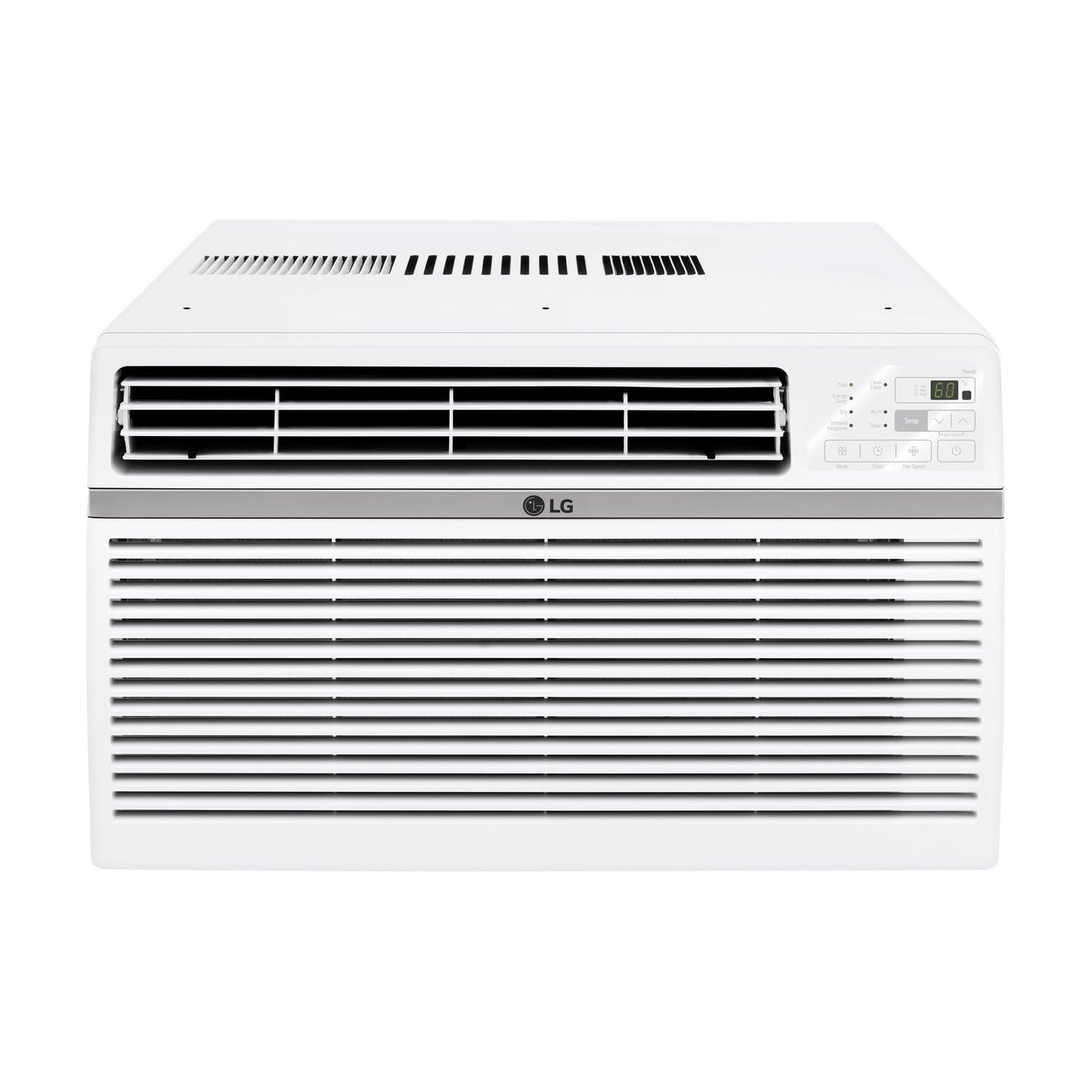 LG 8000 BTU Window Air Conditioner - Quiet 53 dB Operation With Remote And 3 Cooling Speeds
