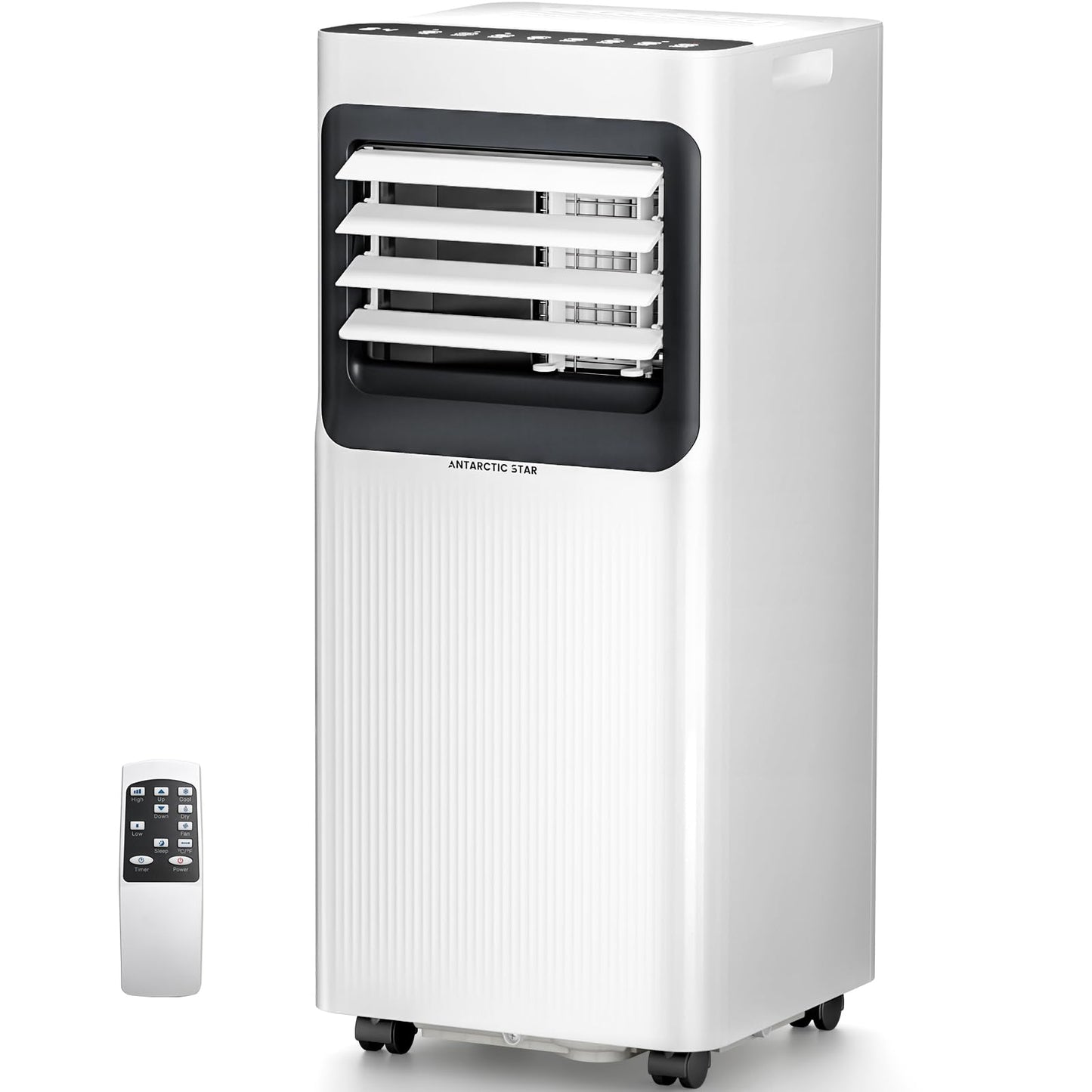 Antarctic Star 8000 BTU Portable Air Conditioner 5 In 1 Unit With Cool Dehumidifier Fan Sleep Timer Auto Swing