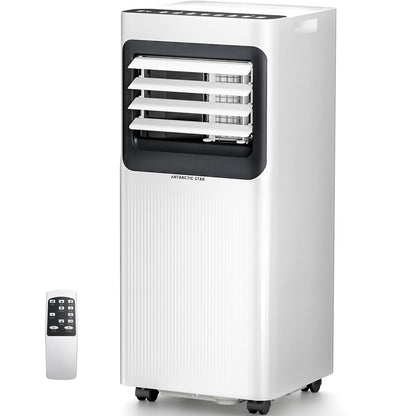 Antarctic Star 8000 BTU Portable Air Conditioner 5 In 1 Unit With Cool Dehumidifier Fan Sleep Timer Auto Swing