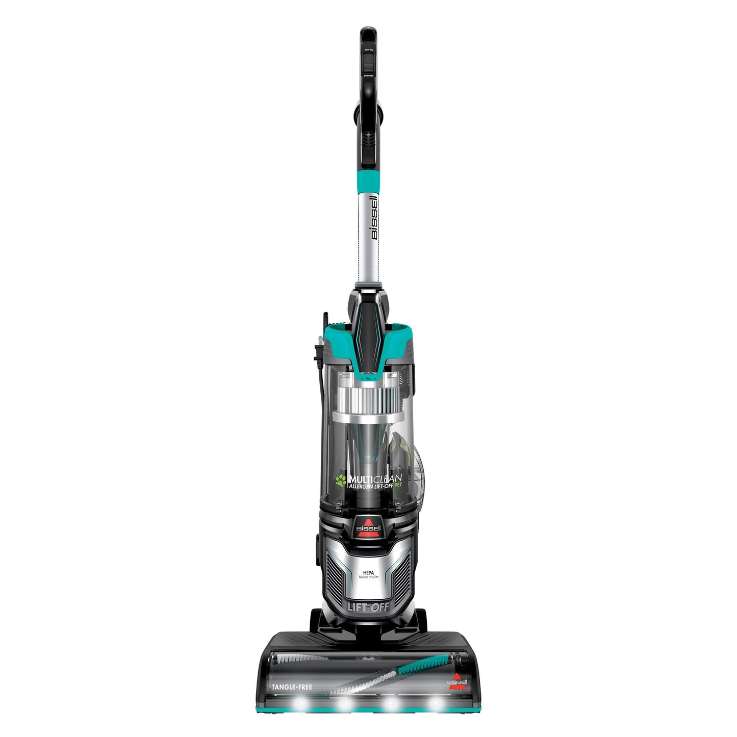 Bissell MultiClean Allergen Lift-Off Pet Vacuum With HEPA Sealed System Detachable Canister For Stairs And Upholstery