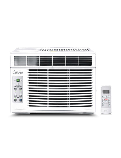 Midea EasyCool 5000 BTU Window Air Conditioner - Cools Rooms Up To 150 Sq Ft With Reusable Filter And Remote