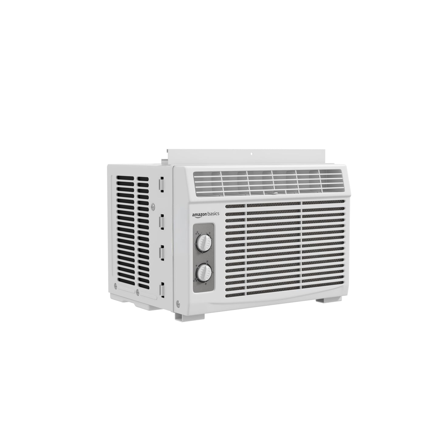 Amazon Basics 5000 BTU Window Air Conditioner - Quiet Operation For Small Rooms Up To 150 Sq Ft