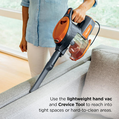 Shark Rocket Ultra Light Corded Stick Vacuum Lightweight 2 In 1 Handheld For Pet Hair And Upholstery