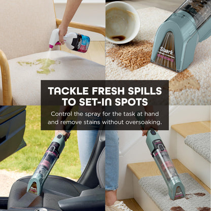 Shark StainForce Cordless Spot Cleaner Dual Activated Spray For Quick Stain Removal Anywhere