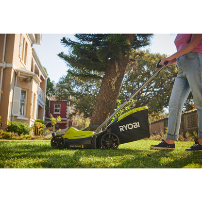 18V ONE+™ Cordless 33cm Lawn Mower & 23cm Grass Trimmer (1 x 5.0Ah)